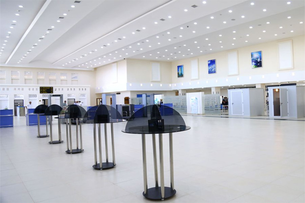 В аэропорту Ургенча запущен новый пассажирский терминал