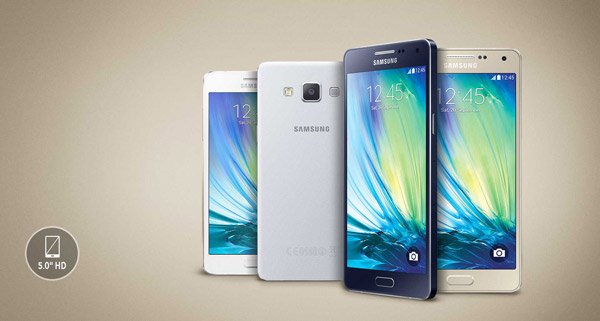 Samsung presents new models of smartphones GALAXY A5 and GALAXY A3