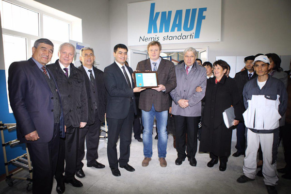 Knauf opens resource center in Margilan