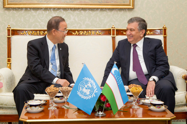 UN Secretary General pays official visit to Uzbekistan