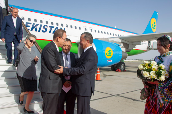 UN Secretary General pays official visit to Uzbekistan