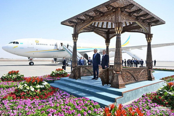 Президентлар Хоразмга келди