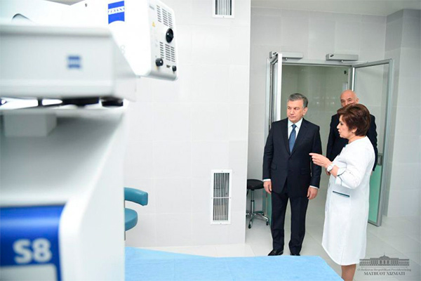 Uzbek President visits innovative clinic in Tashkent