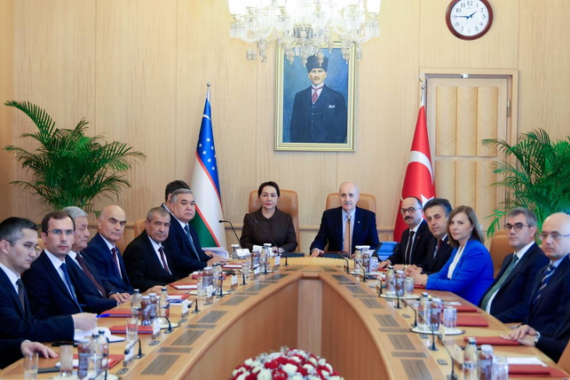 Oliy Majlis Senati Raisi Turkiya Buyuk Millat Majlisi rahbari bilan uchrashuv o‘tkazdi