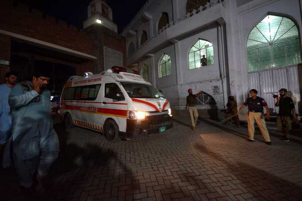 Death toll from bombing at political rally in Pakistan rises to 44