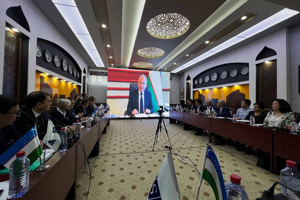 A round table on the OSCE Ljubljana Recommendations was held in Samarkand