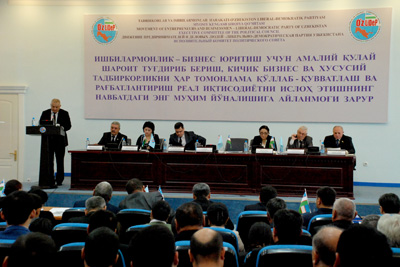Political Council of UzLiDeP analyzes its work, outline plans