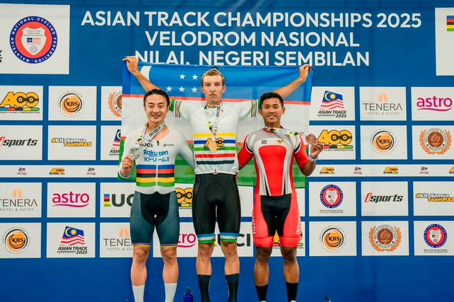 O‘zbekistonlik velosportchilar Osiyo chempionatida muvaffaqiyatli start oldi