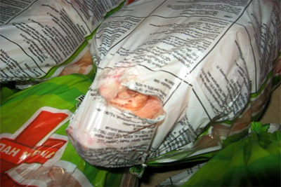 Россия не пустила в Узбекистан мясо птицы из Украины