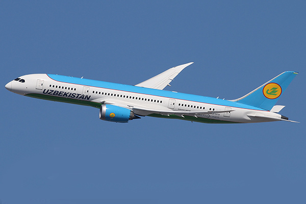 Самолёт Uzbekistan Airways совершил аварийную посадку в Красноярске из-за технической неисправности