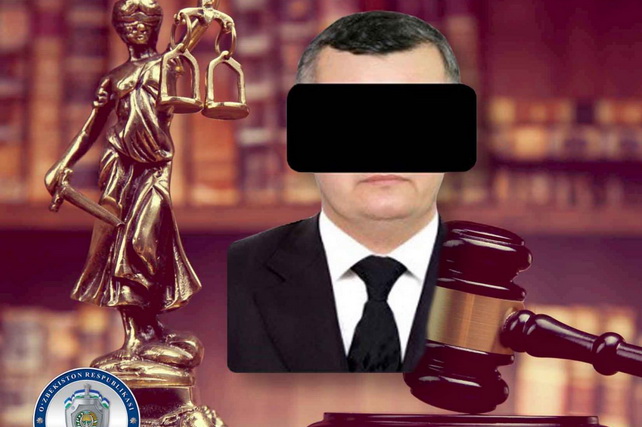 ДХХ: Хоразмда 15 минг АҚШ доллари талаб қилган судьянинг ноқонуний ҳаракатлари фош этилди