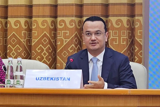 Laziz Qudratov Avazada qator ikki tomonlama uchrashuvlar o‘tkazdi