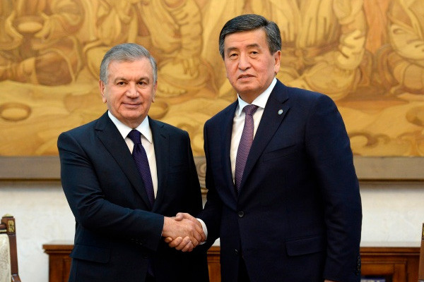 Presidents of Uzbekistan and Kyrgyzstan hold talks