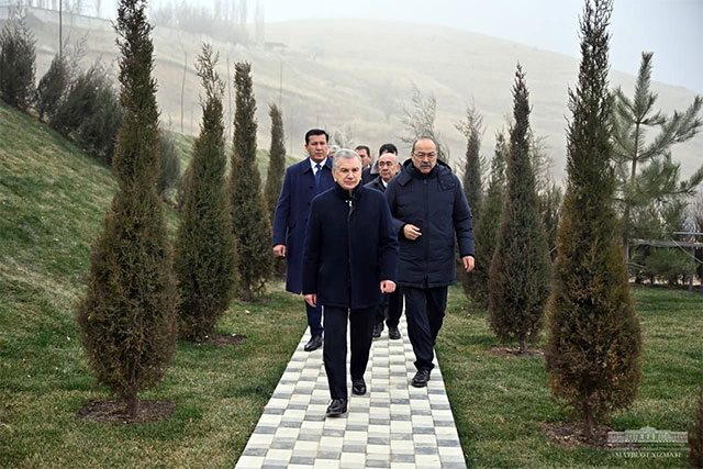 Shavkat Mirziyoyev yangi turistik zonaga tashrif buyurdi