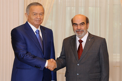 Uzbek President receives FAO Director-General