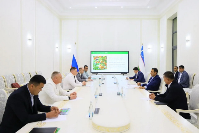 Ferghana Region, Belarus Expand Cooperation Talks Meeting