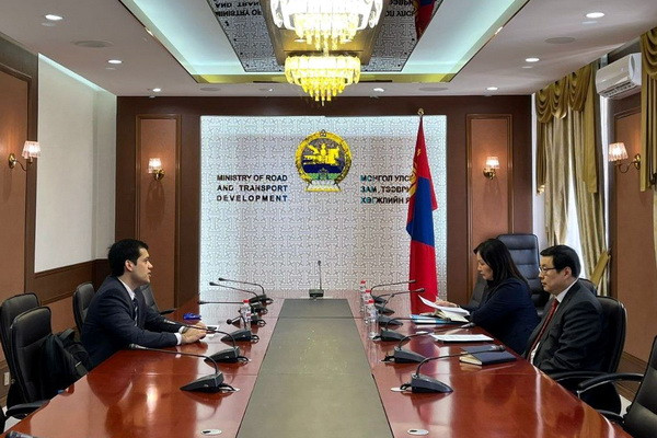 Issues of developing transport cooperation with Mongolia were discussed