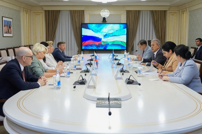 Senatda Rossiya Federatsiyasidagi Inson huquqlari bo‘yicha vakili bilan uchrashuv bo‘lib o‘tdi