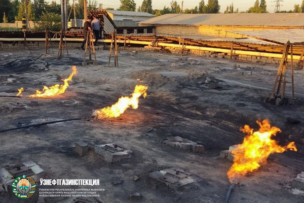 Illegal use of natural gas by "entrepreneur" for over 12 billion soums was revealed in Tashkent region