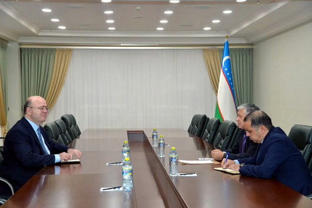 O‘zbekiston Tashqi ishlar vazirining birinchi o‘rinbosari Iordaniya elchisi bilan uchrashuv o‘tkazdi