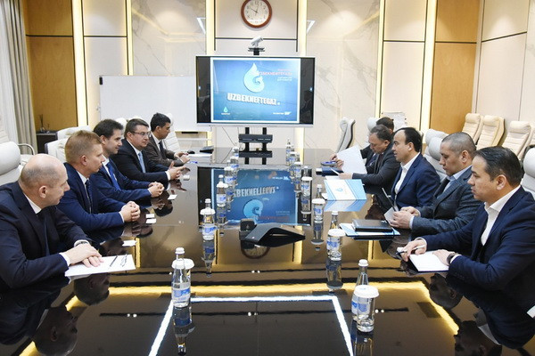 A new system is being implemented with German partners at Uzbekneftegaz