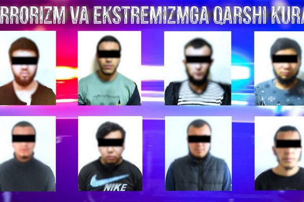 Eight members of terrorist organization "Katibatul tavhid val Jikhod" detained in Tashkent region