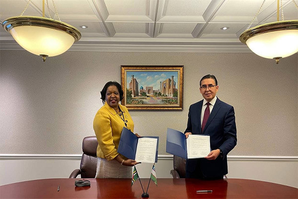 Uzbekistan establishes diplomatic relations with the Commonwealth of Dominica