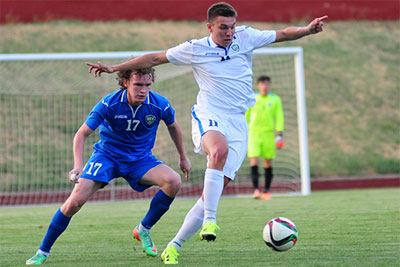 Uzbekistan national team plays draw with Olympic team