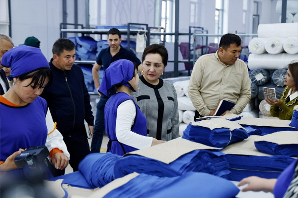 Chairperson of the Senate visited a number of industrial enterprises in the Kashkadarya region