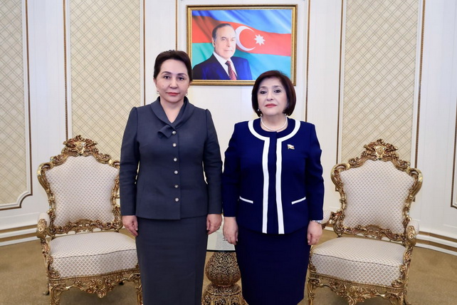 Tashrif doirasida Ozarbayjon parlamenti Raisi bilan o‘tgan uchrashuvda istiqbolli rejalar muhokama qilindi