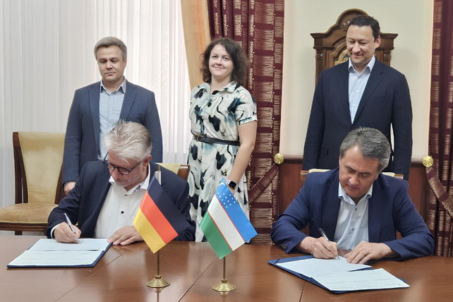 O‘zbekiston va Germaniya “UzContargo Andijon” qo‘shma korxonasini tashkil etadi