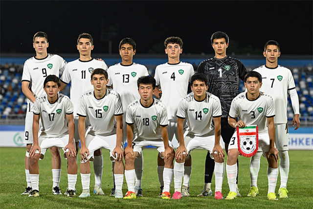 O‘zbekistonning U-17 o‘smirlar terma jamoasi CAFA Championship 2025 finaliga yo‘l oldi