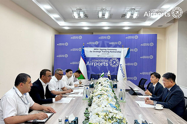 “Uzbekistan Airports” вa Incheon International Airport Corporation кадрлар тайёрлашда ҳамкорлик қилишга келишиб олди