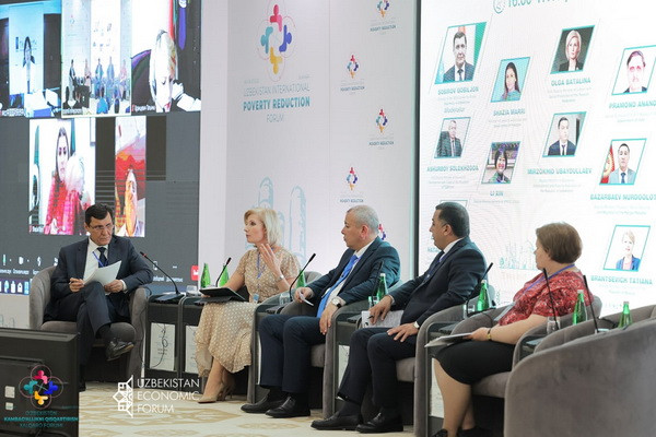 A panel session was held on the topic "Joining Efforts and Developing Joint Approaches to Poverty Reduction in the SCO Space"