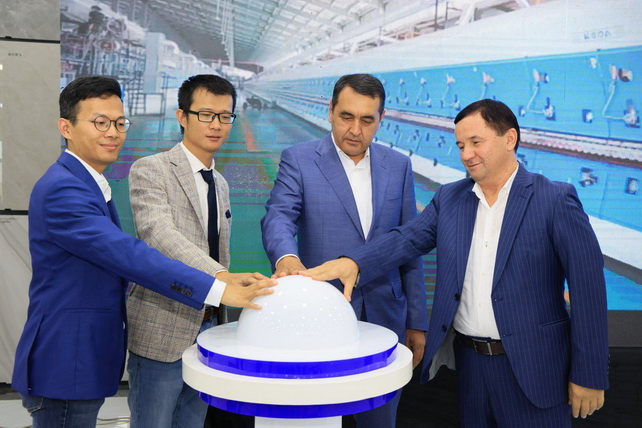 Uzbekistan Launches US$100 Million Ceramic Tile Production Plant in Ferghana Region