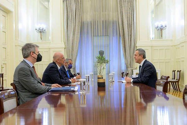 Ambassador of Uzbekistan meets with Greek Foreign Minister