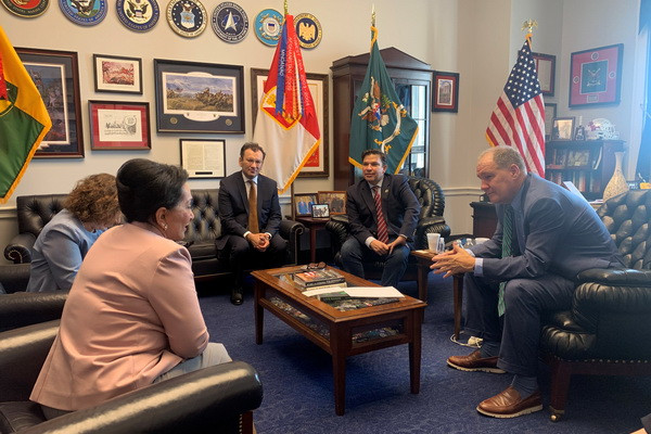 The head of the Senate of Uzbekistan holds a meeting with the co-chairs of the “Uzbekistan Caucus”
