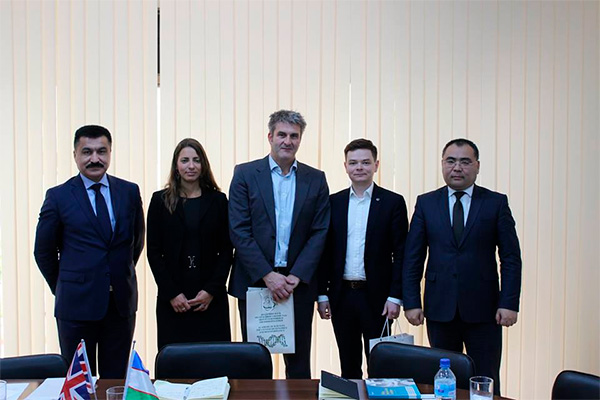 Minister of Innovative Development receives delegation of Wiley