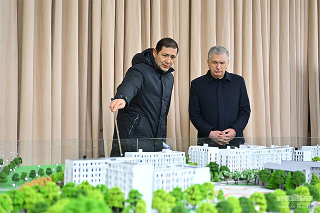 Prezident Bo‘stonliq viloyatida turizmni rivojlantirishga qaratilgan loyihalar bilan tanishdi