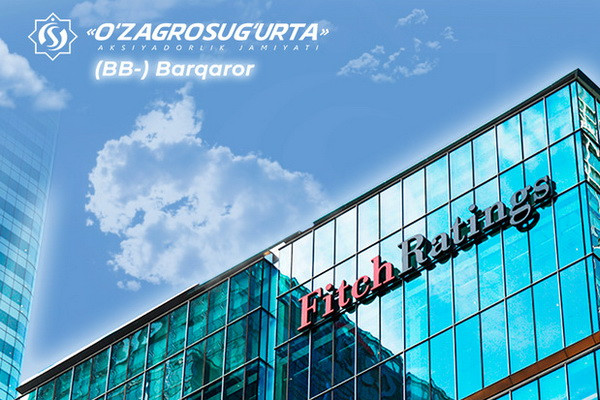 Fitch Affirms Uzagrosugurta at ‘BB-’; Outlook Stable