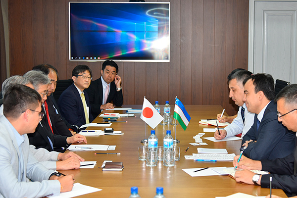 Japanese investors show interest in the projects of Uzbekneftegaz