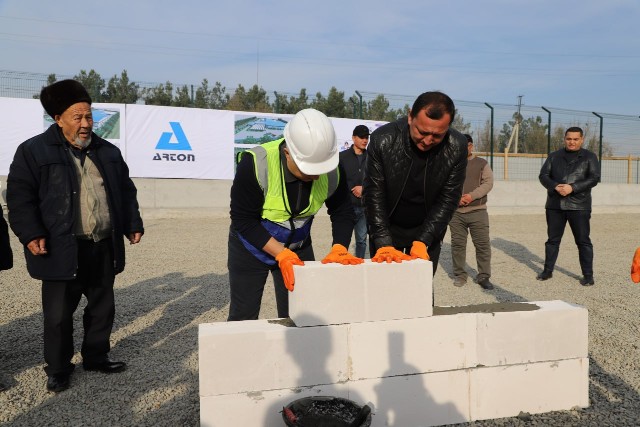 ARTON Andijonda avtoklav gazobeton ishlab chiqarish zavodi qurilishini boshladi