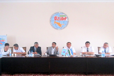 UzLiDeP holds pre-election events
