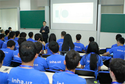 Inha University in Tashkent hosts 2015 Google I/O Extended