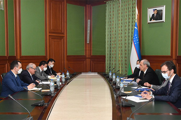 Abdulaziz Kamilov receives the EU Special Representative for Central Asia