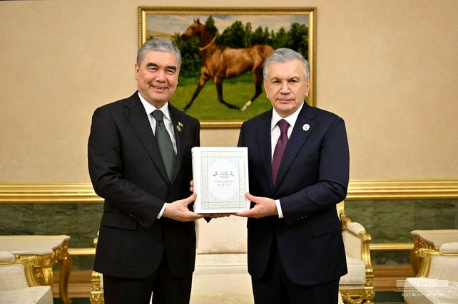 O‘zbekiston va Turkmaniston yetakchilari keng qamrovli hamkorlikni yanada mustahkamlashga intilish qat’iyligini tasdiqladilar