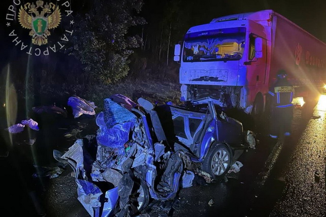 Tataristonda yuk mashinasi ishtirokidagi YTHda uch nafar O‘zbekiston fuqarosi halok bo‘ldi