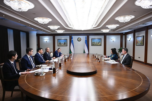 O‘zbekiston Bosh vaziri Yashil iqlim jamg‘armasi ijrochi direktori bilan “yashil” rivojlanish sohasidagi hamkorlikni muhokama qildi