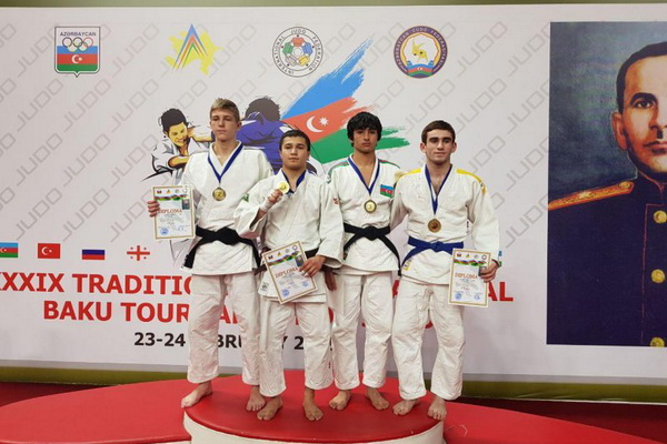 Дзюдочимиз Озарбайжон турнирида чемпион бўлди