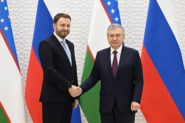 O‘zbekiston Prezidenti Rossiya delegatsiyasini qabul qildi